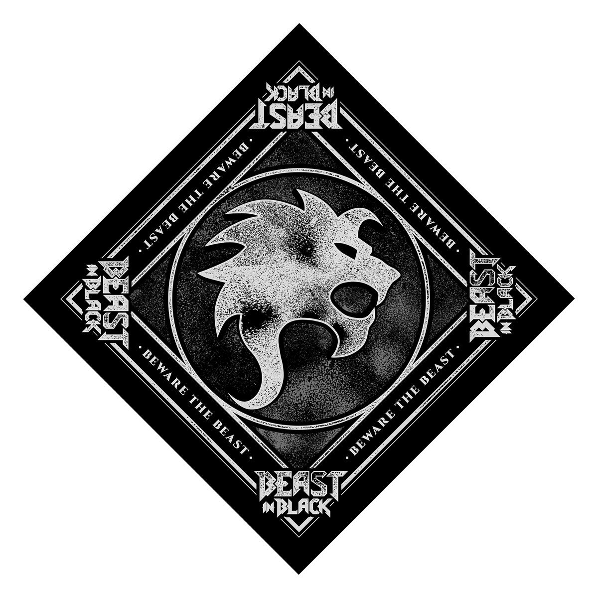 Beast In Black Beware The Beast Bandana 459635
