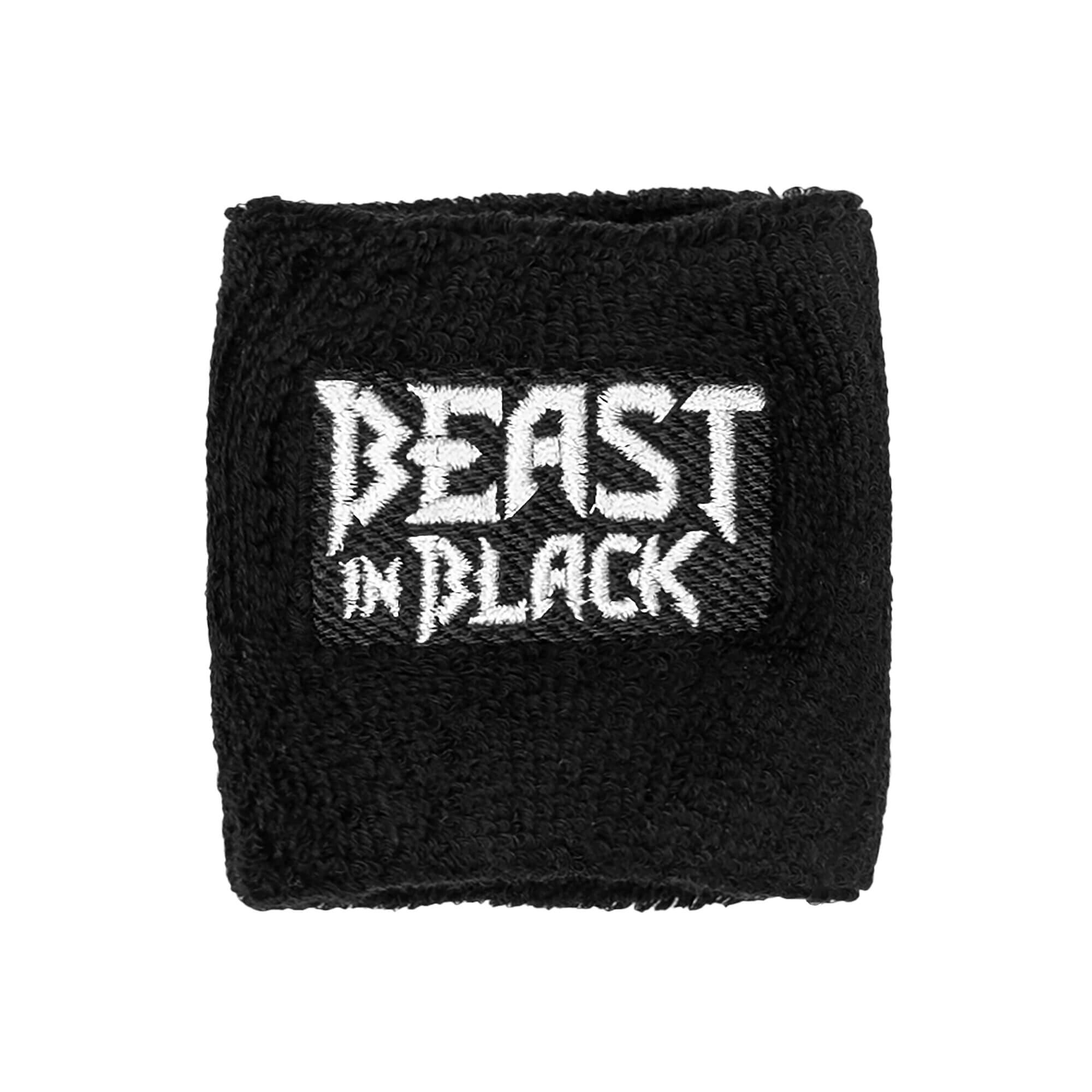 Beast In Black Silver Logo Schweißband kurz 21114