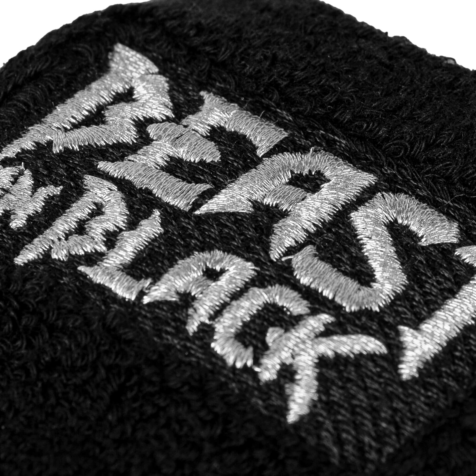 Beast In Black Silver Logo Schweißband kurz 21121